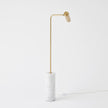 Global Views Spotlight Floor Lamp Brass