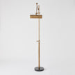 Global Views Display Floor Lamp-Brass