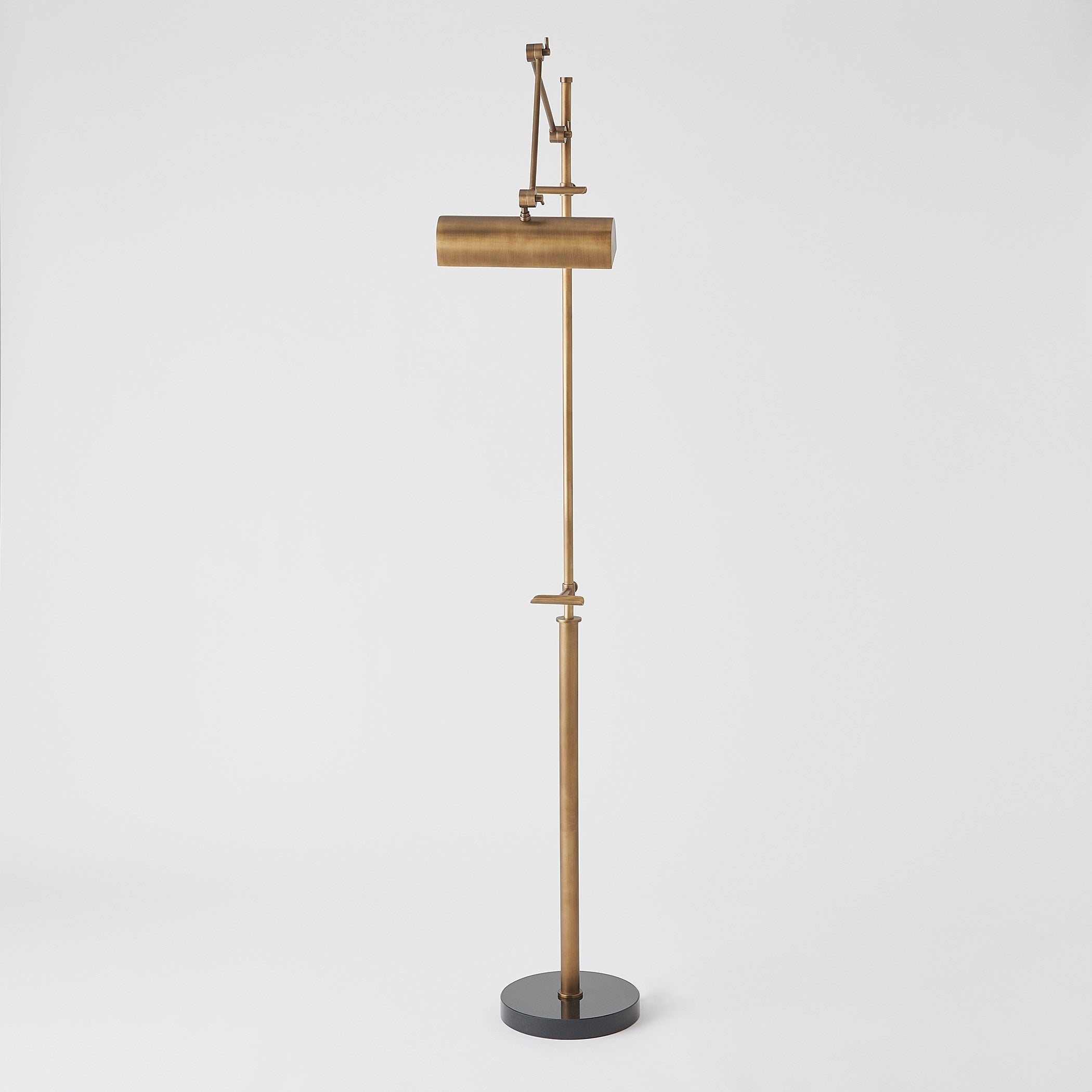 Global Views Display Floor Lamp-Brass