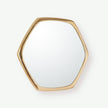 Global Views Hexagon Mirror