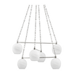Hudson Valley Lighting Asbury Park 6 Light 38 inch Chandelier Ceiling Light Clearance