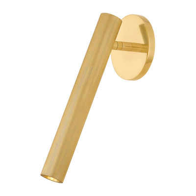 Hudson Valley Lighting Simeon 1 Light 4.75 inch Aged Brass Wall Sconce Wall Light