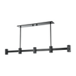 Hudson Valley Lighting Predock 5 Light 57 inch Black Brass Island Light Ceiling Light