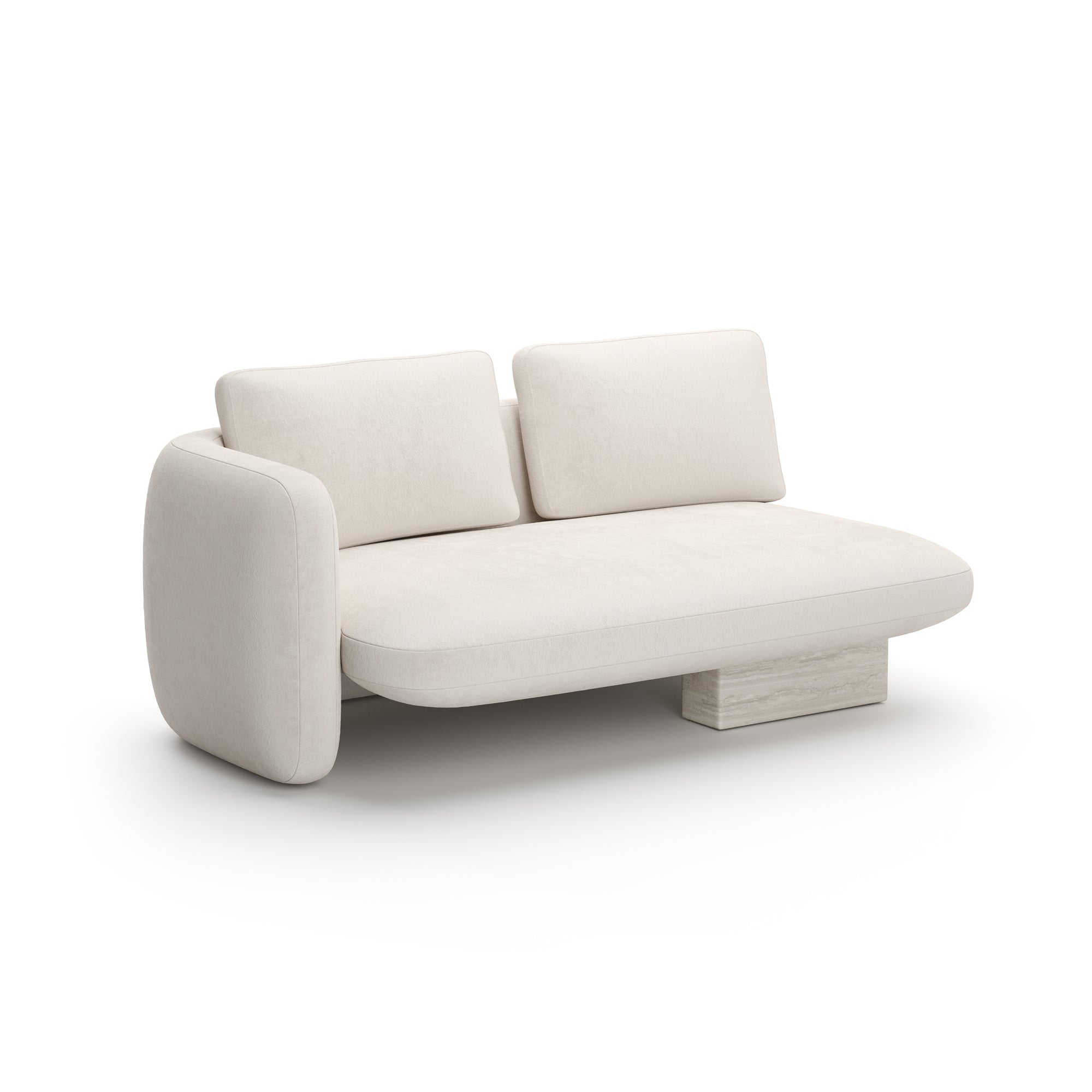 Caracole Overlap Sectional - Components