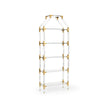 Chelsea House Gainsboro Brass Etagere