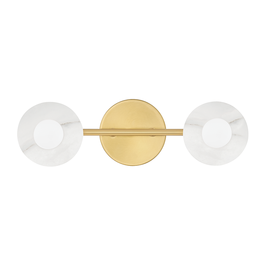 Hudson Valley Lighting Elmont 2 Light 4.75 inch Bath and Vanity Wall Light