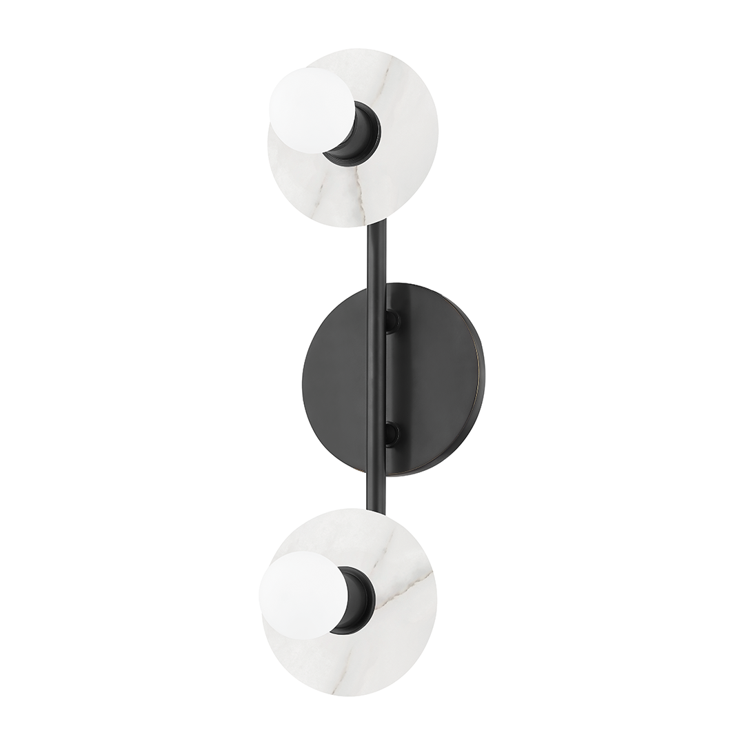 Hudson Valley Lighting Elmont 2 Light 4.75 inch Bath and Vanity Wall Light