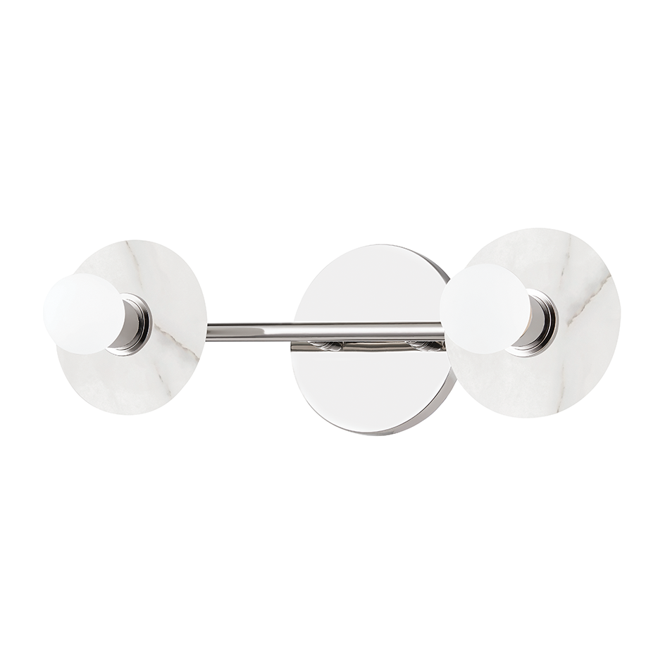 Hudson Valley Lighting Elmont 2 Light 4.75 inch Bath and Vanity Wall Light