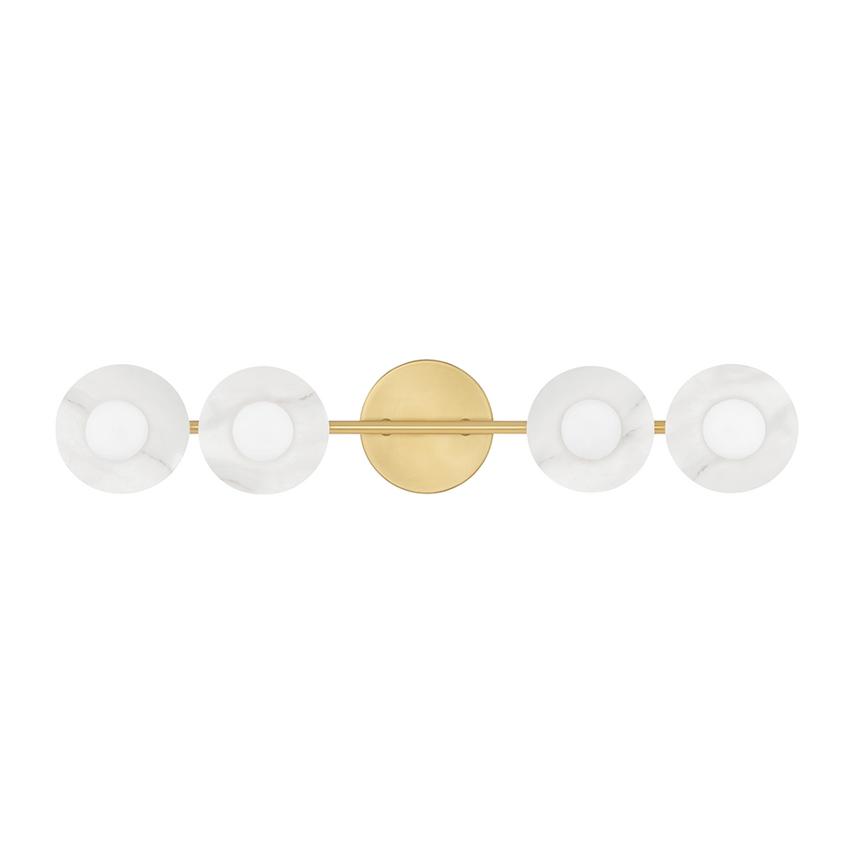 Hudson Valley Lighting Elmont 4 Light 4.75 inch Bath and Vanity Wall Light