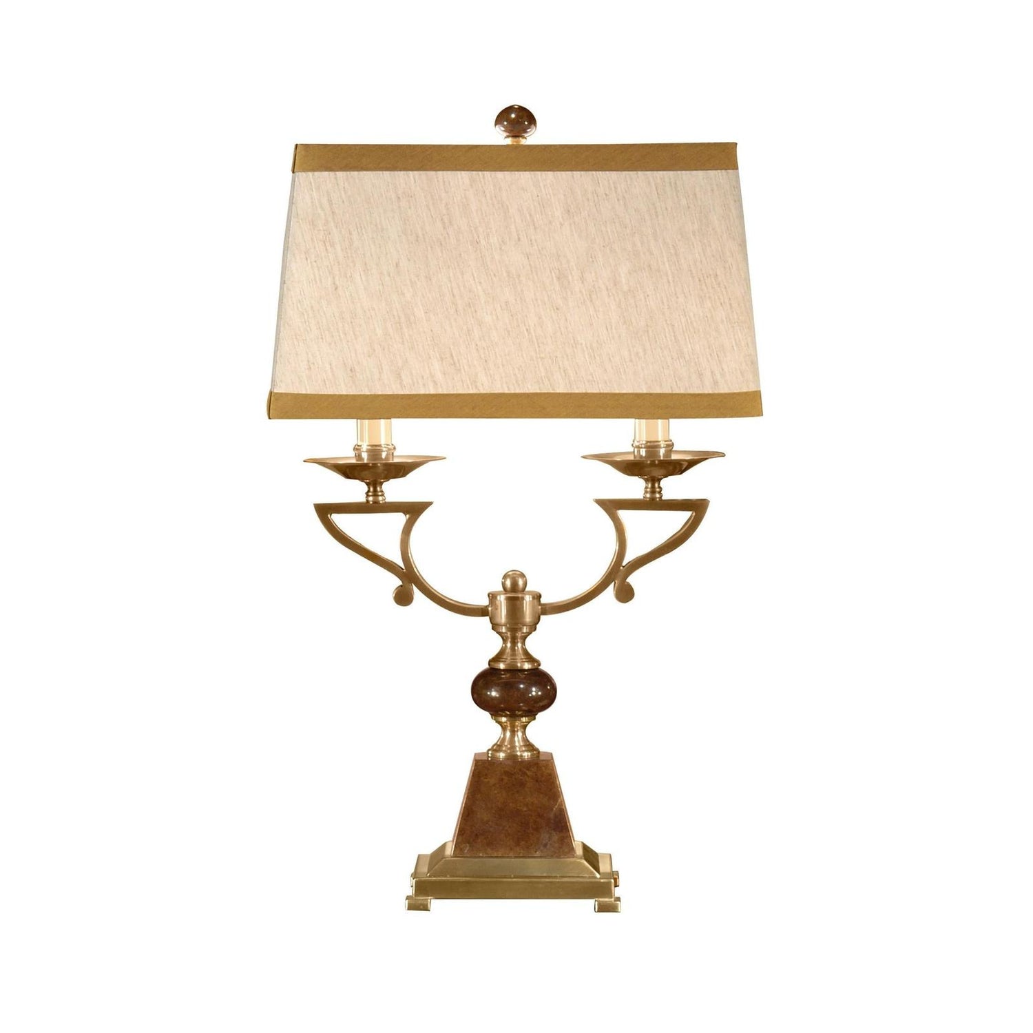 Wildwood Double Candle Lamp