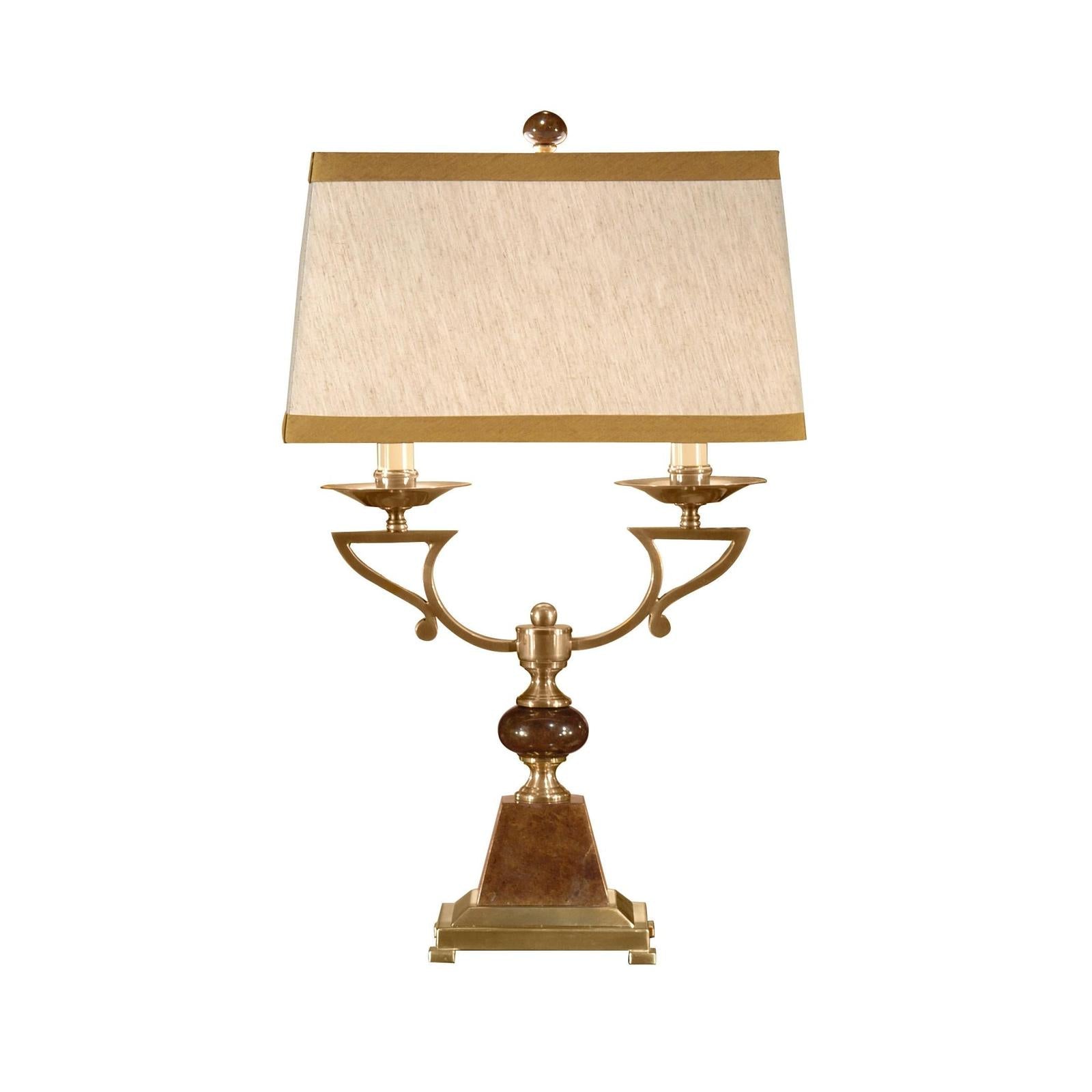 Wildwood Double Candle Lamp