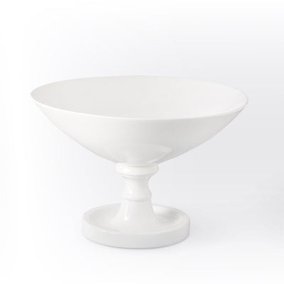 Global Views White Grand Pedestal Bowl