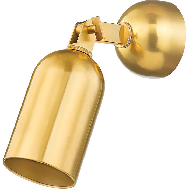Hudson Valley Lighting Sturbridge 1 Light 4.75 inch Aged Brass Wall Sconce Wall Light