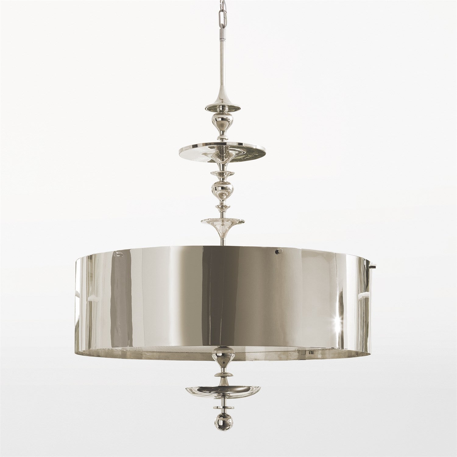 Global Views Turned Pendant Chandelier