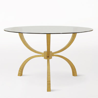 Global Views Teton Center Table - Gold