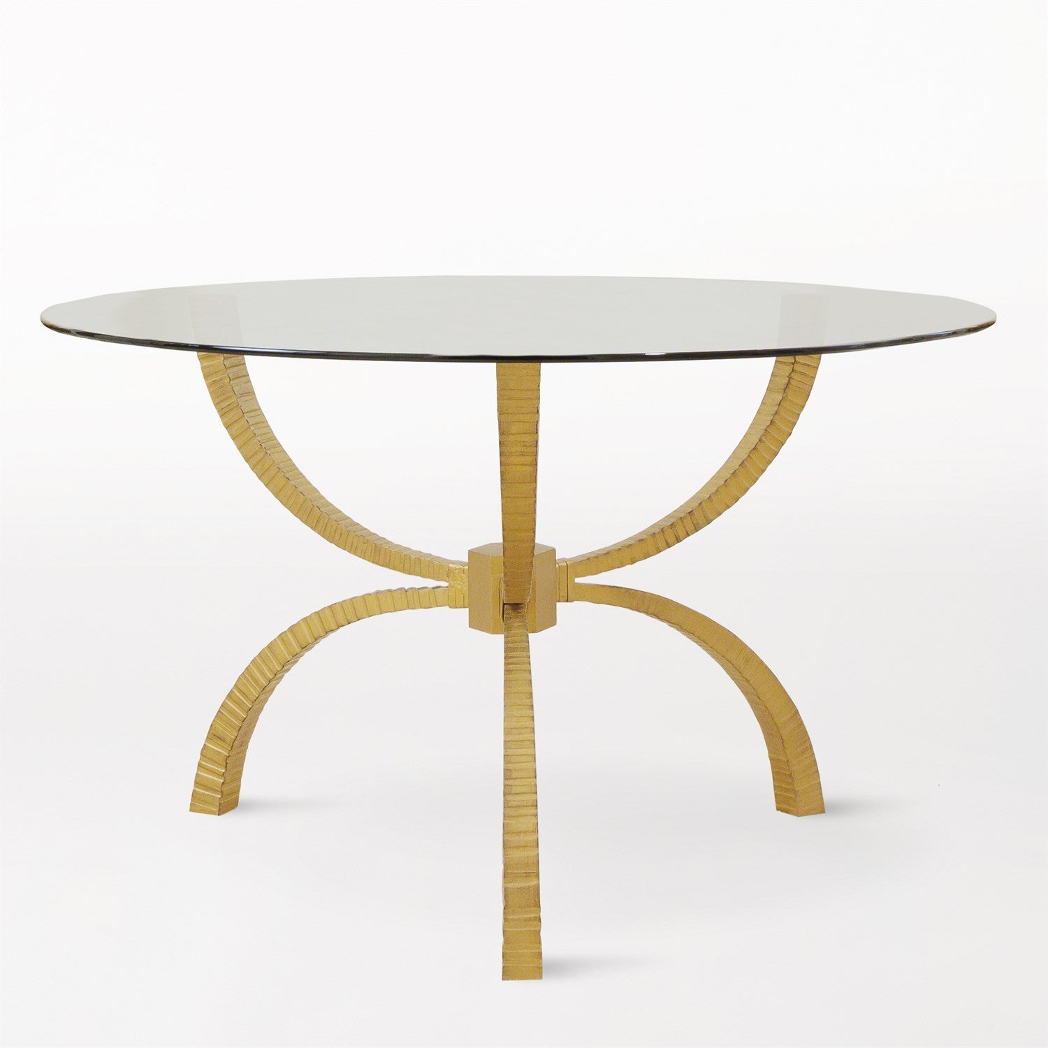 Global Views Teton Center Table - Gold