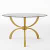 Global Views Teton Center Table - Gold