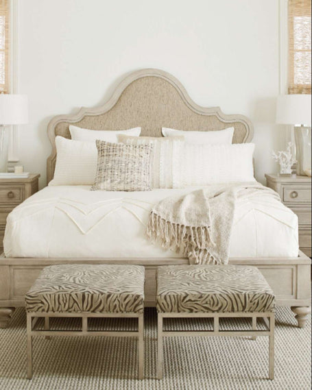 Barclay Butera Malibu Zuma Upholstered Panel Bed