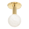 Hudson Valley Lighting Murray Hill 1 Light 4.5 inch Flush Mount Ceiling Light