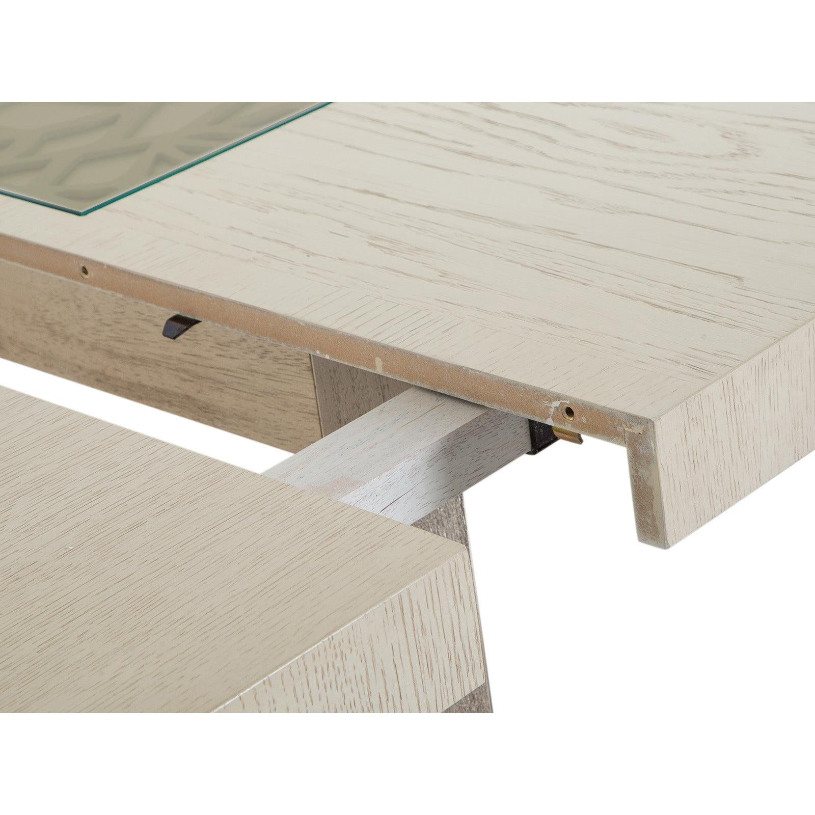 Magnussen Home Lenox Acadia White Dining Table