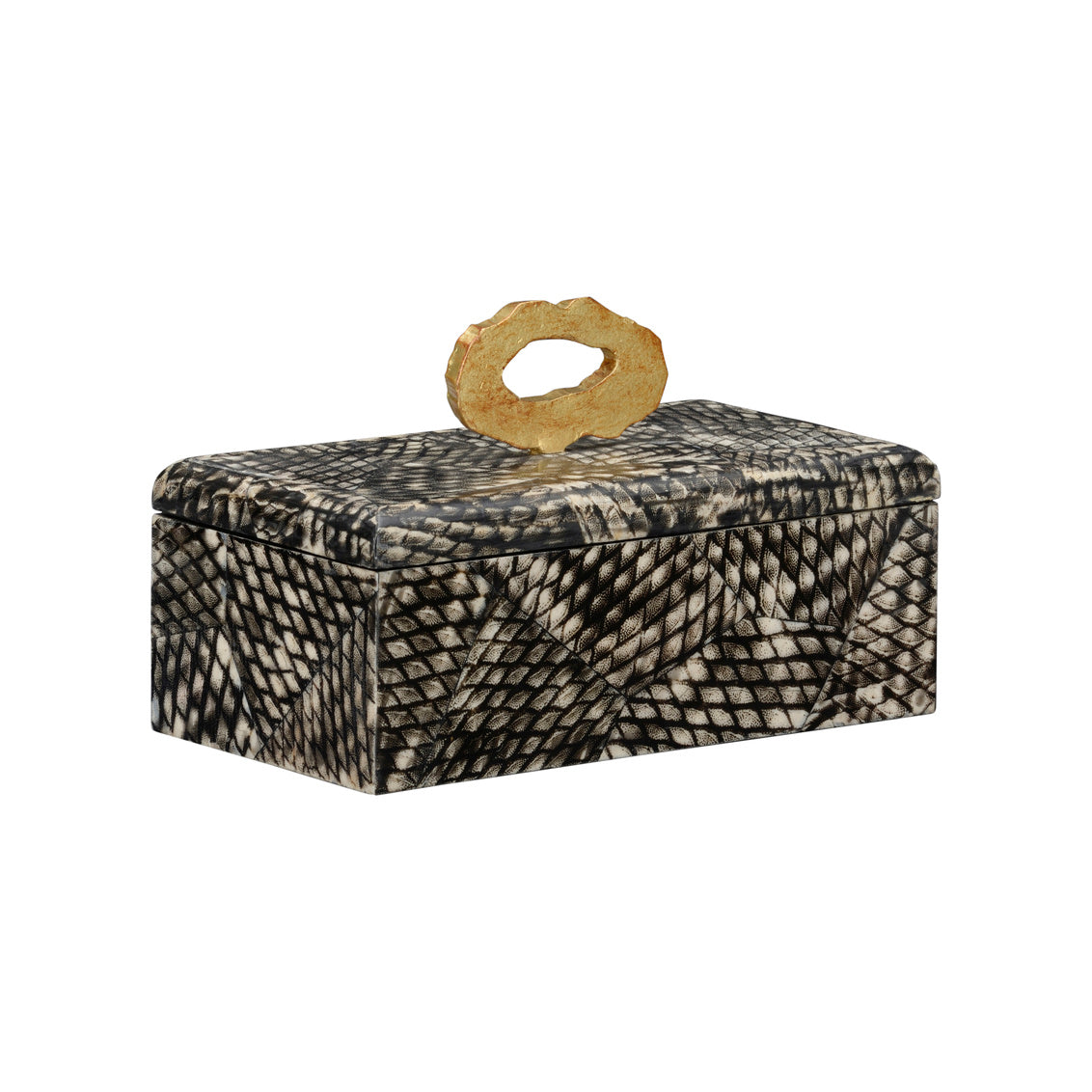 Wildwood Nazare Black FIsh Scale Box