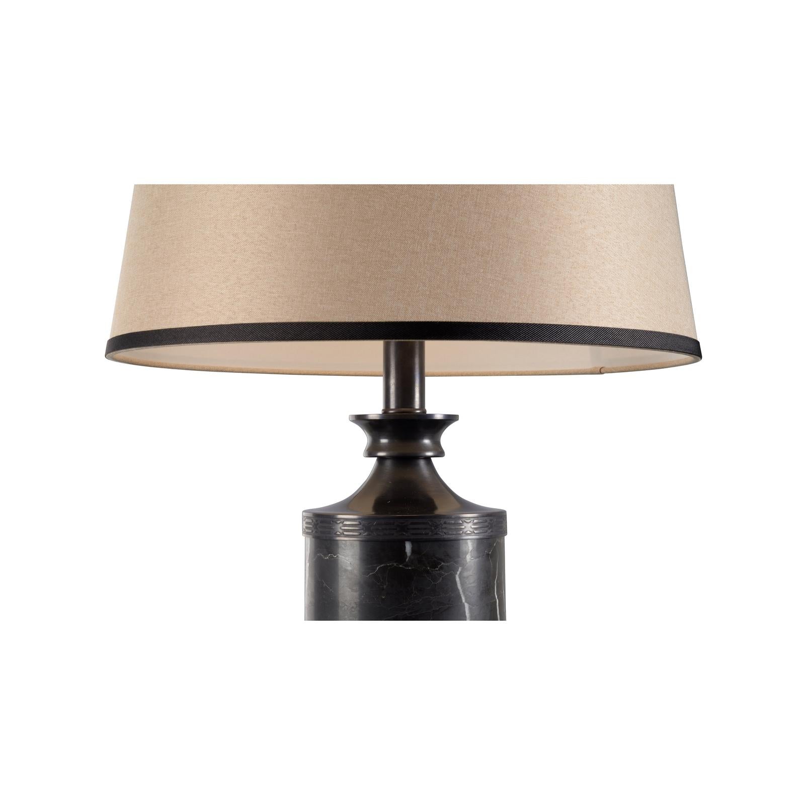 Wildwood Marble Black Urn Lamp