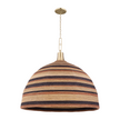 Hudson Valley Lighting Lido Beach 1 Light 40 inch Aged Brass Chandelier Ceiling Light Clearance