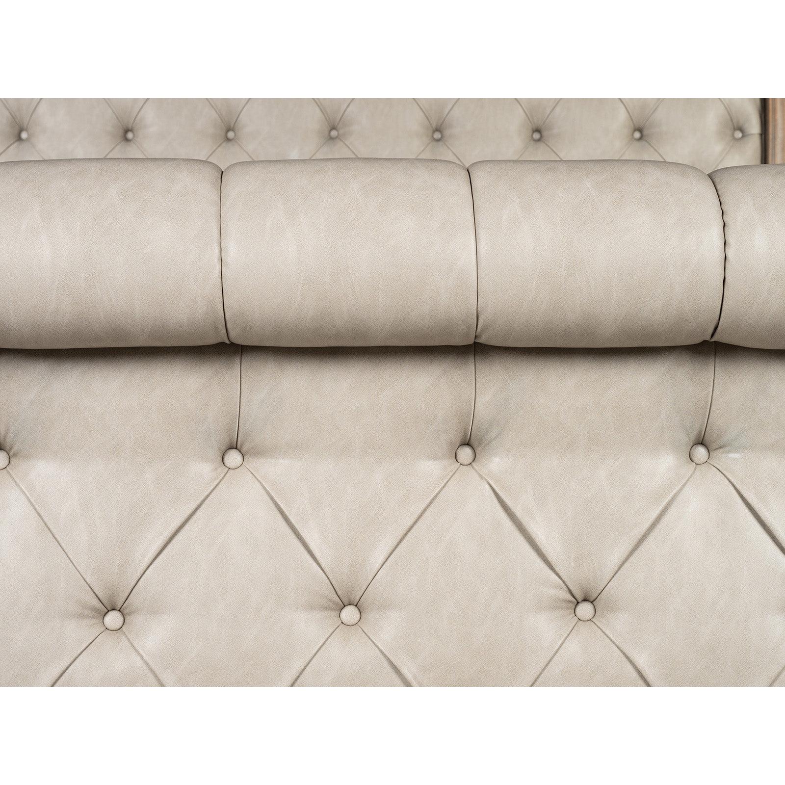 Magnussen Home Marisol Fawn Upholstered Sleigh Bed