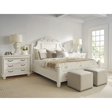 Barclay Butera Villa Blanca Santorini Panel Bed