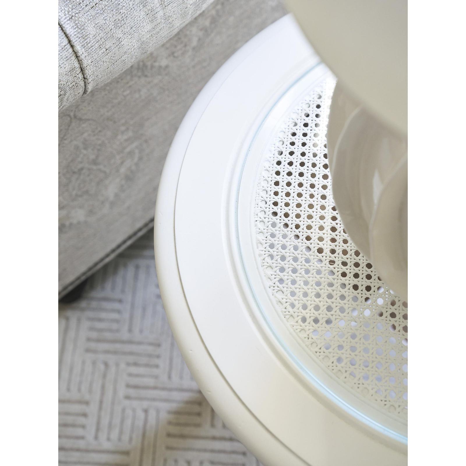 Barclay Butera Villa Blanca Cyprus Round End Table