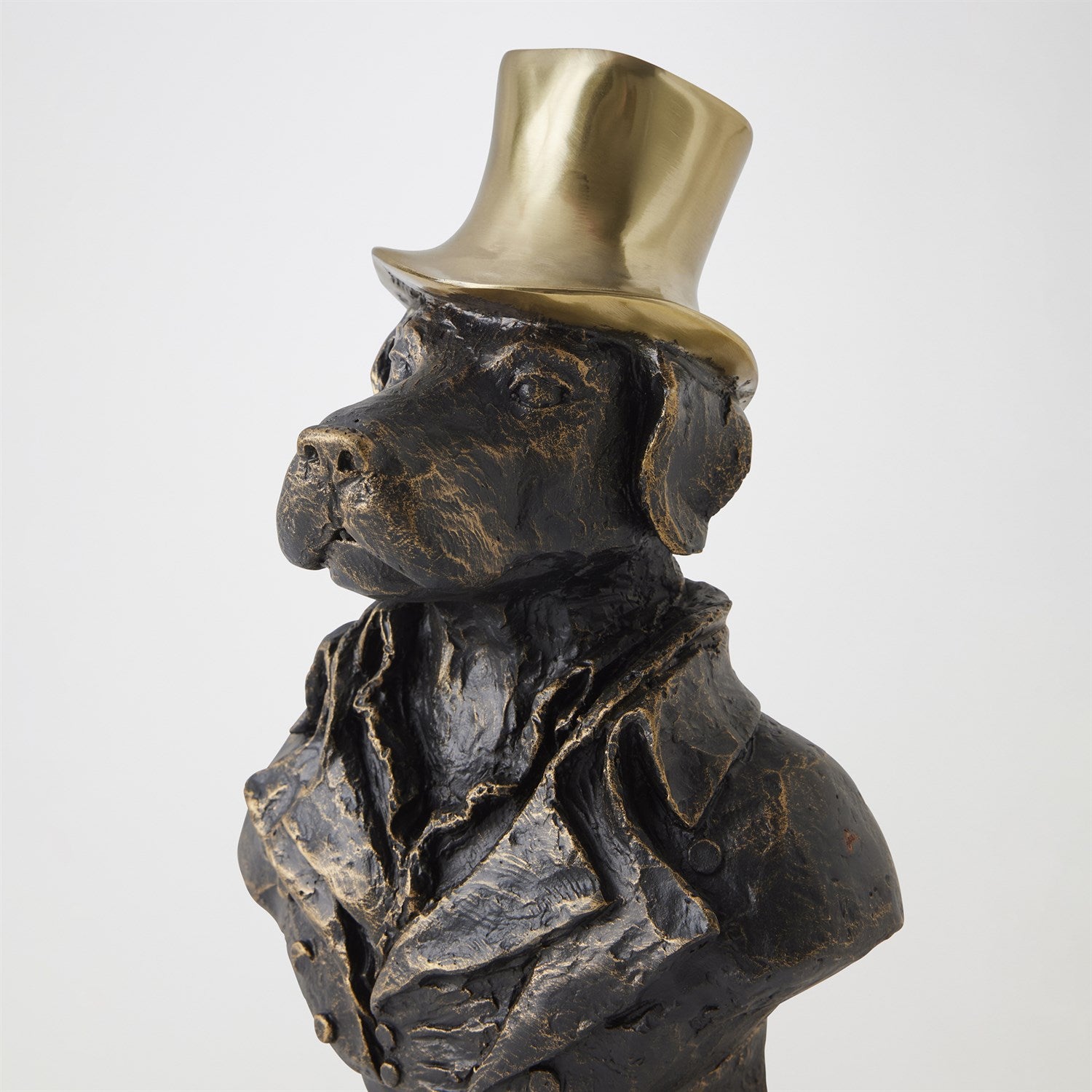 Global Views Labrador Brass Hat