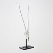 Global Views Matte White Gemsbok Skull Sculpture