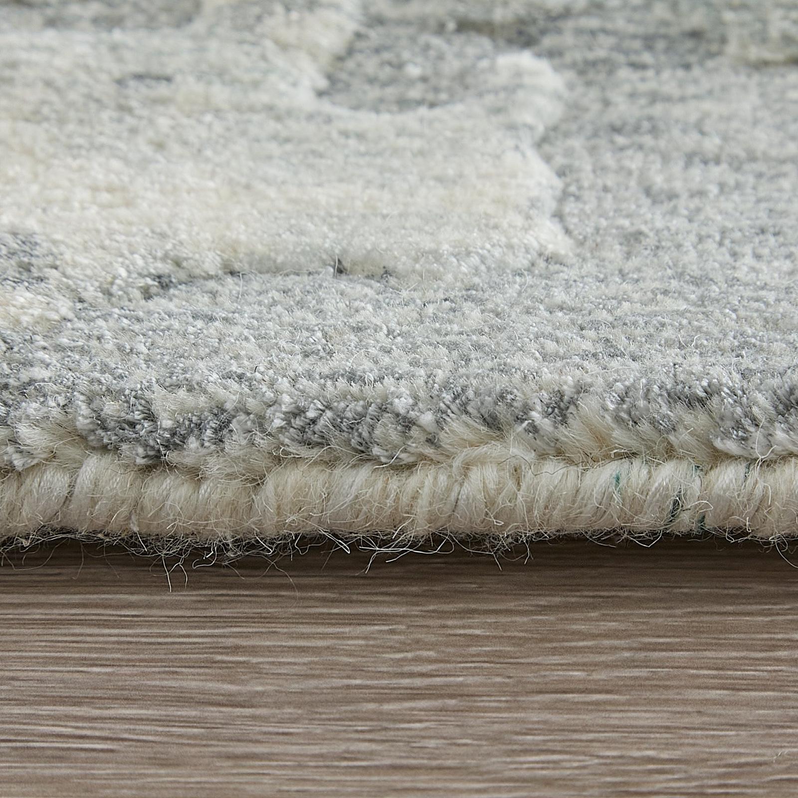Feizy Braden 8A51F Modern Abstract Rug in Blue/Gray/Brown