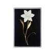 Chelsea House Porcelain Flower Black Artwork