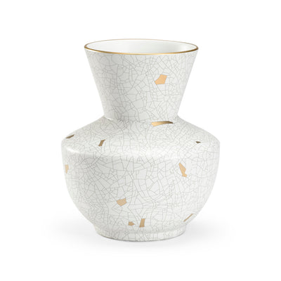 Chelsea House Crackled Cream Vase