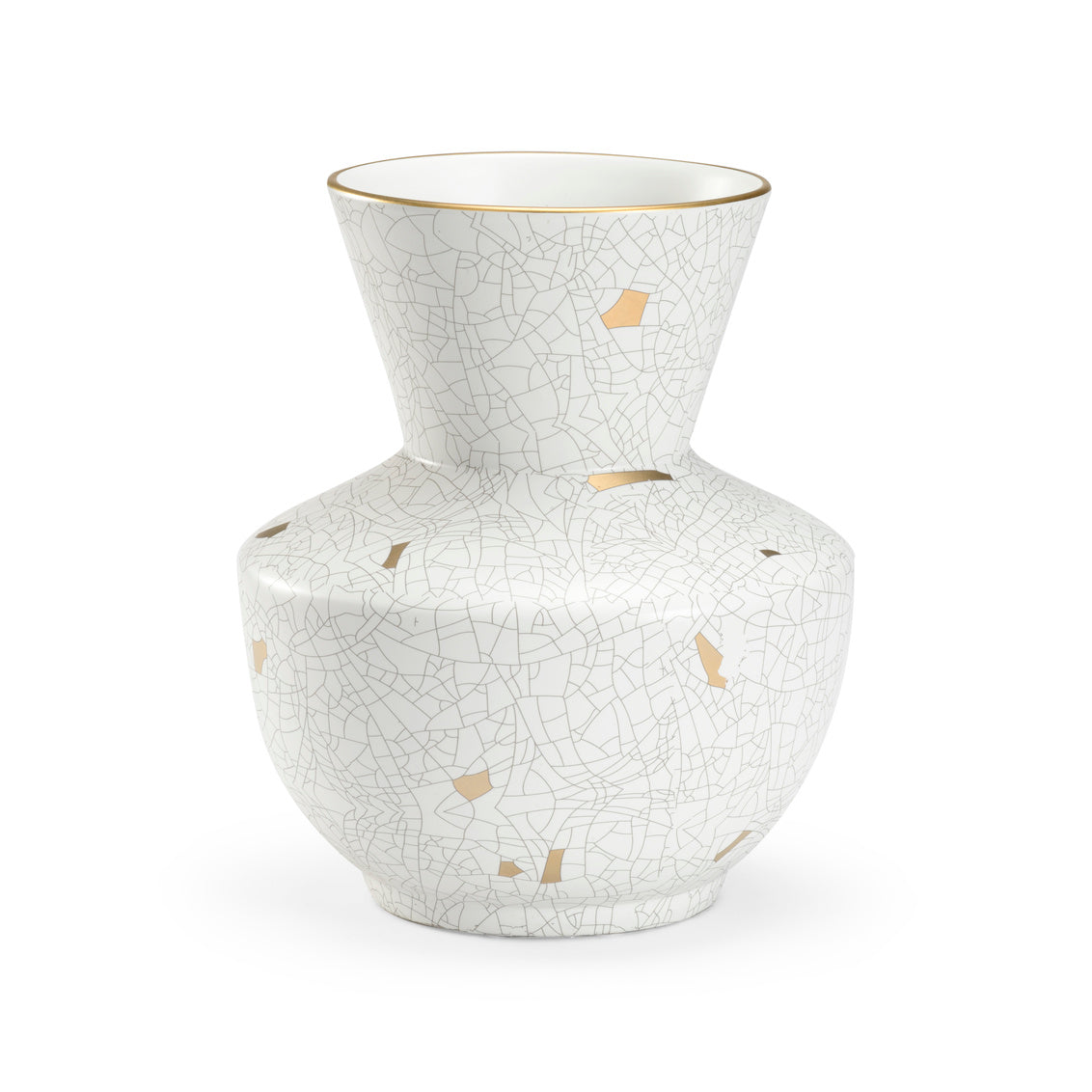 Chelsea House Crackled Cream Vase