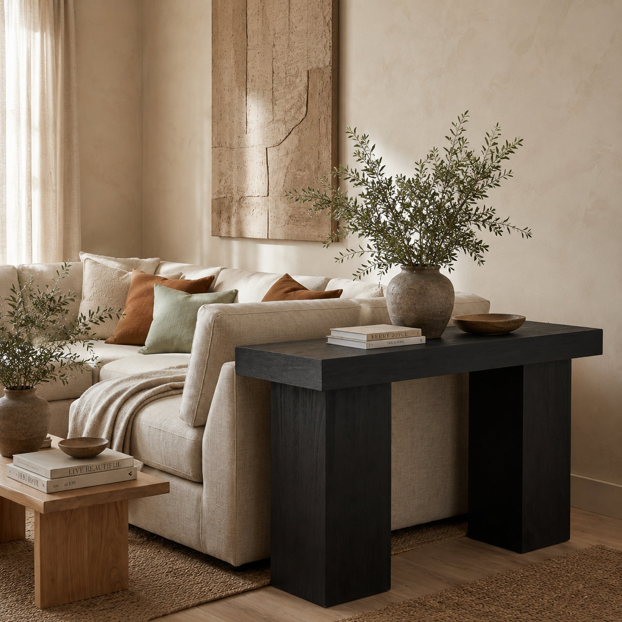 BMC Padula Oak Console Table