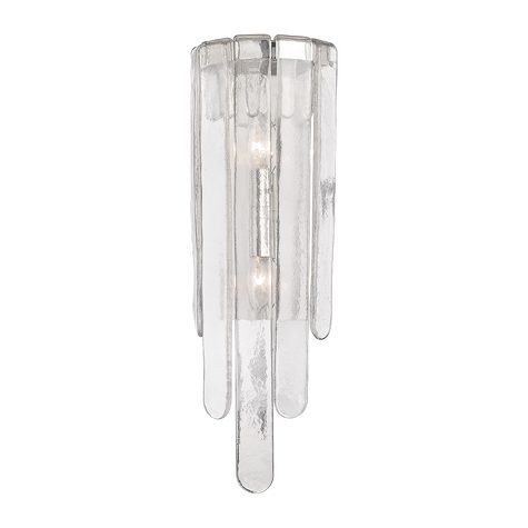 Hudson Valley Lighting Fenwater 2 Light 7.5 inch Polished Nickel Wall Sconce Wall Light