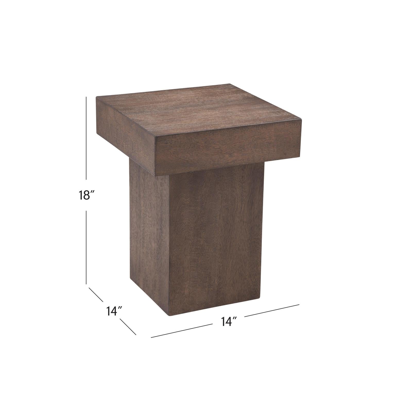 BMC Padula Brown Oak End Table