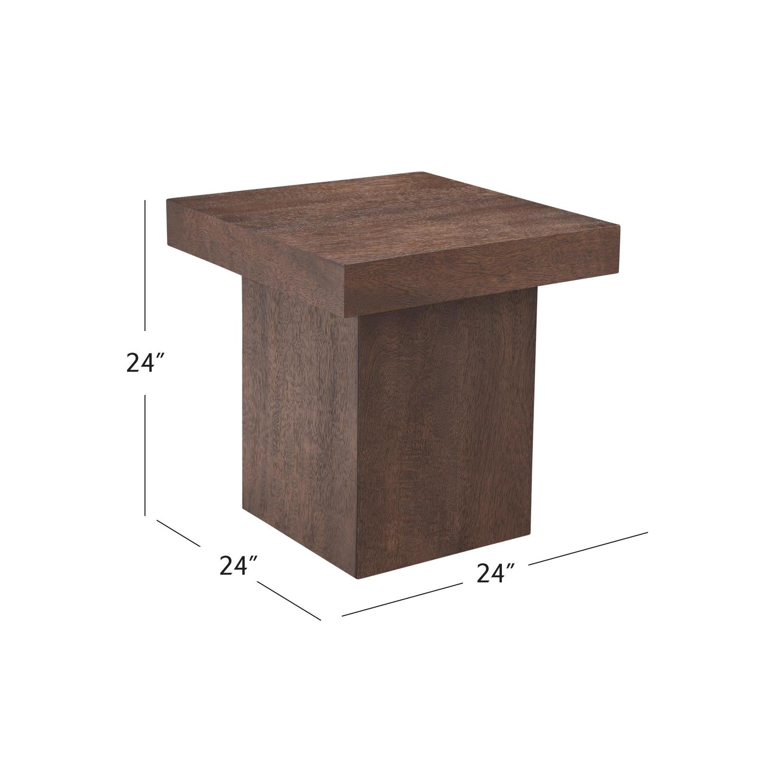 BMC Padula Brown Oak End Table
