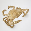 Global Views Brass Crab Sculpture