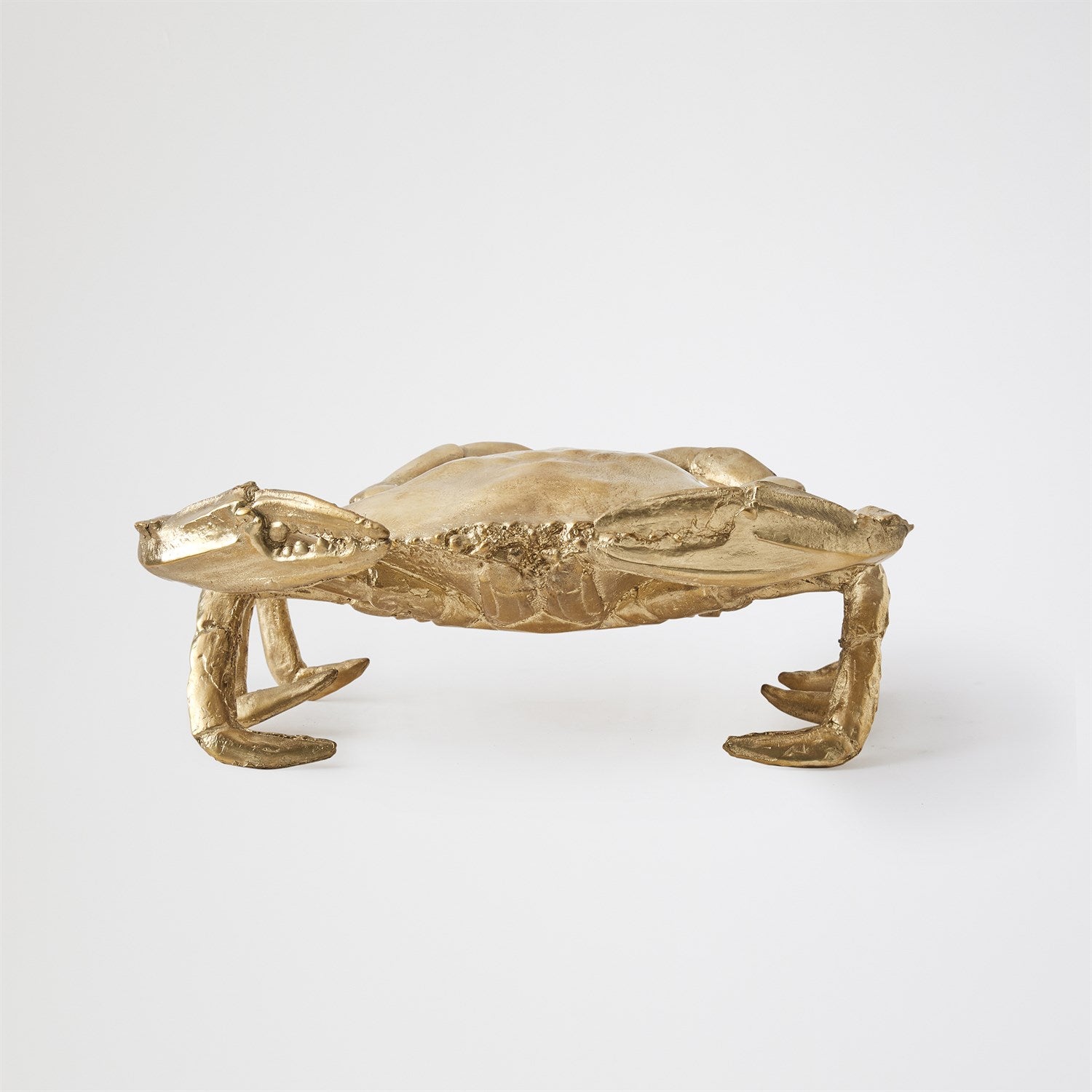 Global Views Brass Crab Sculpture