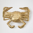 Global Views Brass Crab Sculpture