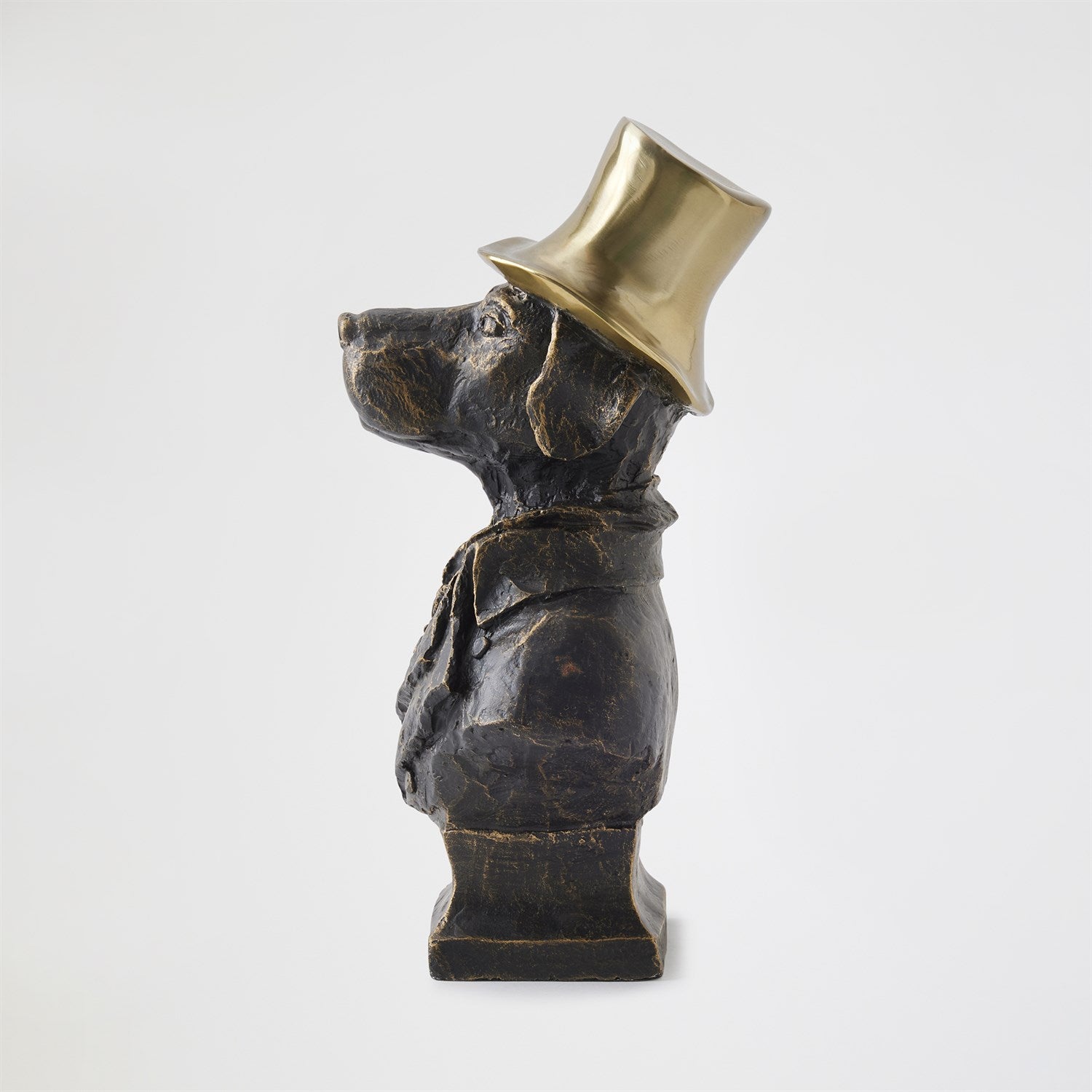 Global Views Labrador Brass Hat