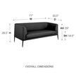Euro Style Matias Loveseat