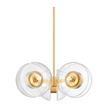 Hudson Valley Lighting Kert 6 Light 27 inch Chandelier Ceiling Light Clearance