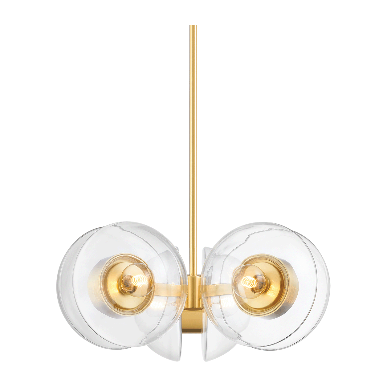 Hudson Valley Lighting Kert 6 Light 27 inch Chandelier Ceiling Light Clearance