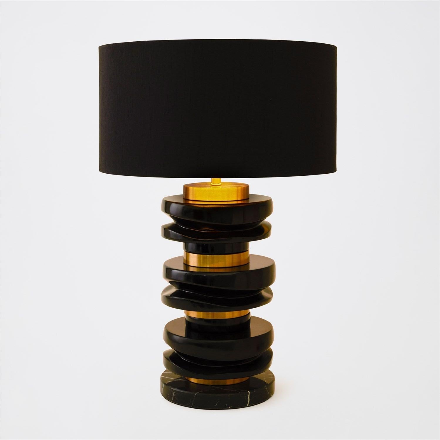 Global Views Meteor Table Lamp