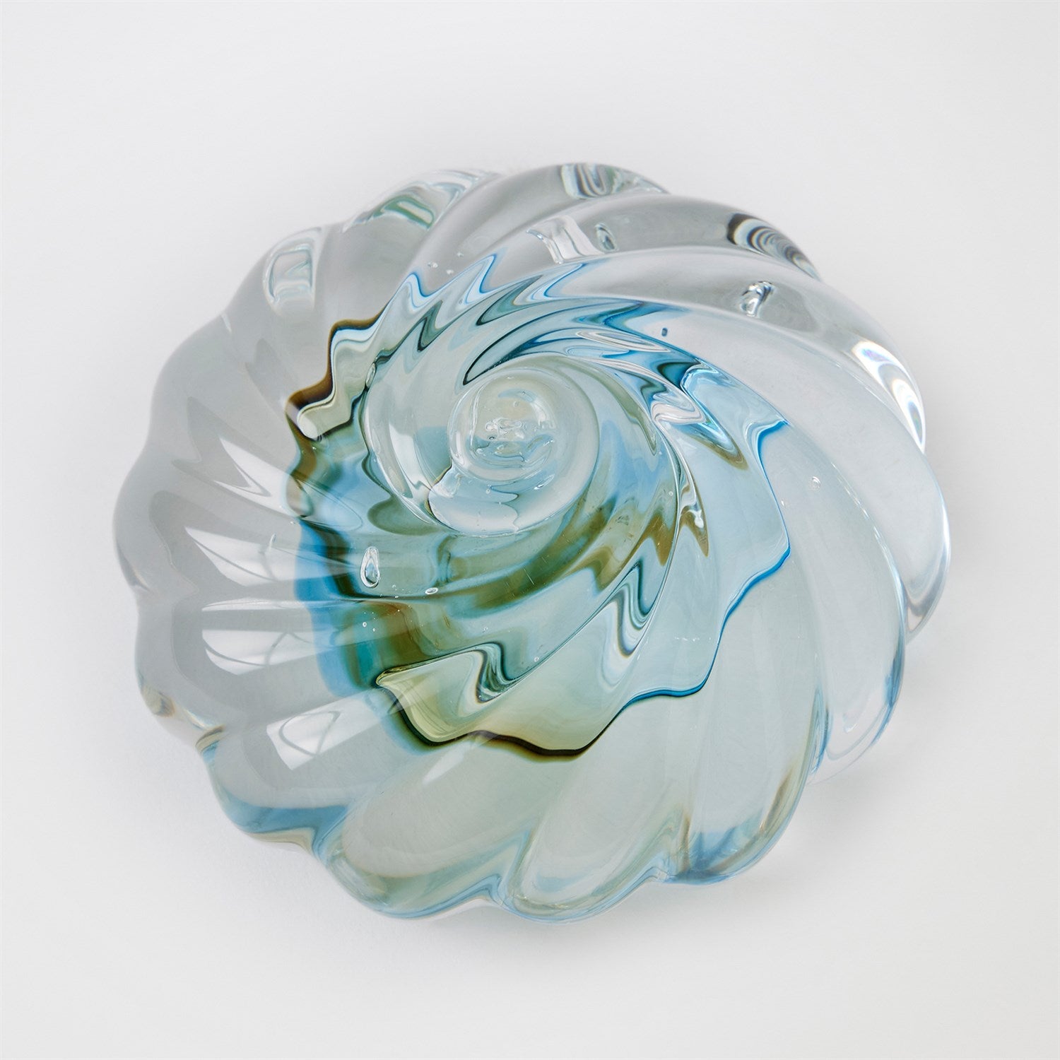Global Views Blue Topaz Anemone Sculpture