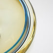 Global Views Blue Topaz Rolled Lip Bowl